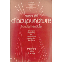 Manuel d'acupuncture fondamentale