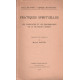 Pratiques spirituelles: les conditions et les préliminaires de la...