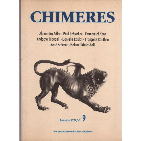 Chimères n° 9