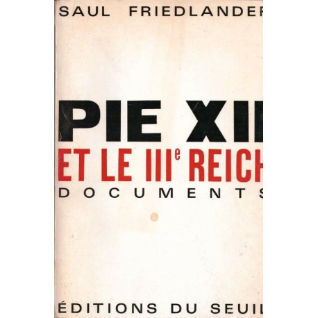 Pie XII et le IIIe Reich