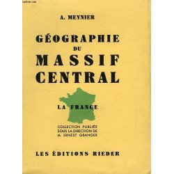 Geographie du massif central ( Dédicacé )