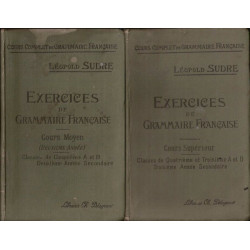 Exercice de grammaire française - cours supérieur + cours moyen