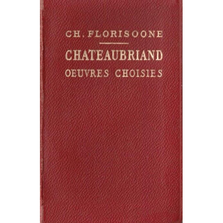 Oeuvres choisies par Ch. Florisoone