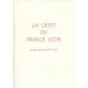 La Geste du Prince Igor. poème russe du XXe siècle