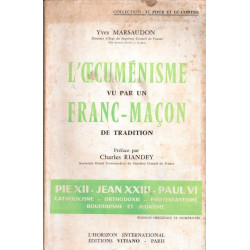 L'oecumenisme vu par un franc-macon de tradition