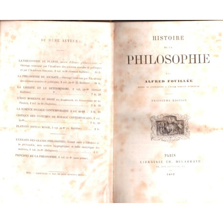 Histoire de la philosophie