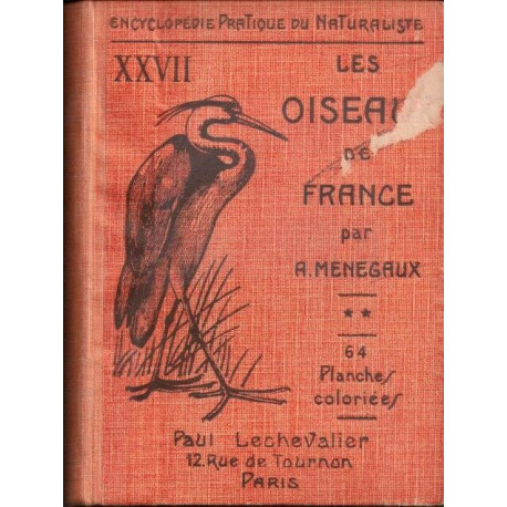 Les Oiseaux de France vol 2. oiseaux d'eau et espèces voisines