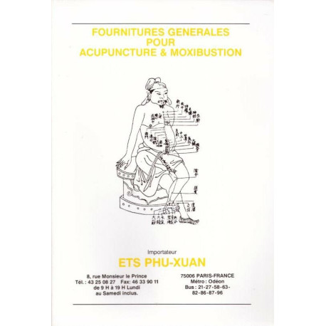 Catalogue Ets Phu-Xuan. Fournitures Generales pour Acupuncture et...