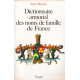 Dictionnaire et armorial des noms de famille de france