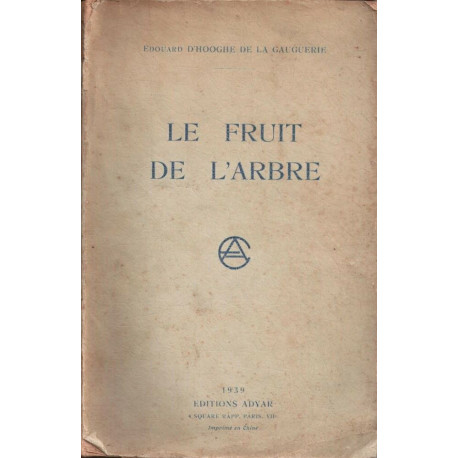 Le Fruit de l'arbre (dédicacé)