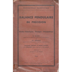 Balance pendulaire de précision