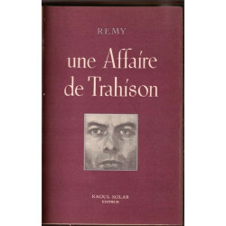 Une affaire de trahison ( relié )