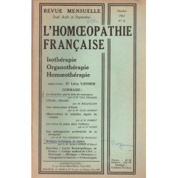 L'Homoeopahie Française 5 numéros