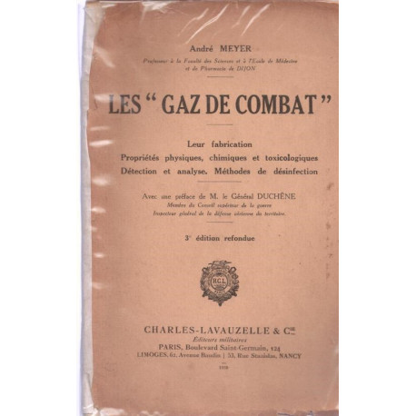 Les "gaz de combat"