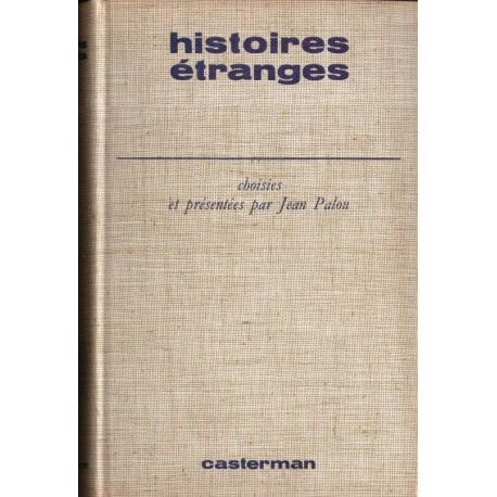 Histoires étranges