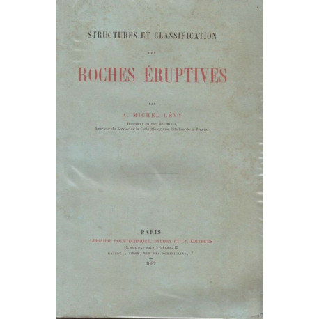 Structures et classification des roches éruptives