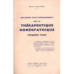 Quatrième suite d'enseignements sur la thérapeutique...