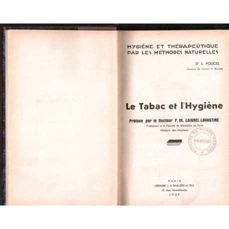 Le tabac et l'hygiène