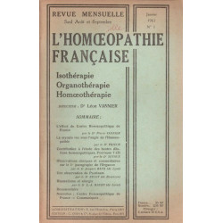 L'Homoepathie française