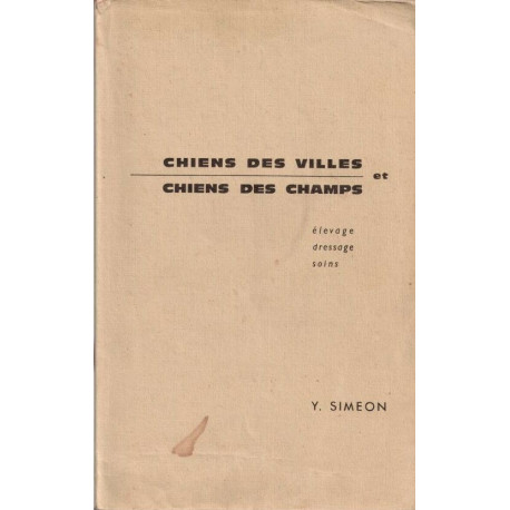 Chiens des villes et chiens des champs