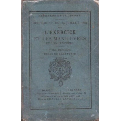 L'exercices et les manoeuvres de l'infanterie