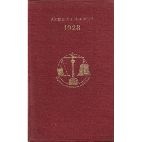 Almanach Hachette 1928