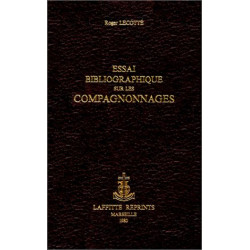 Essai bibliographique sur les compagnonnages