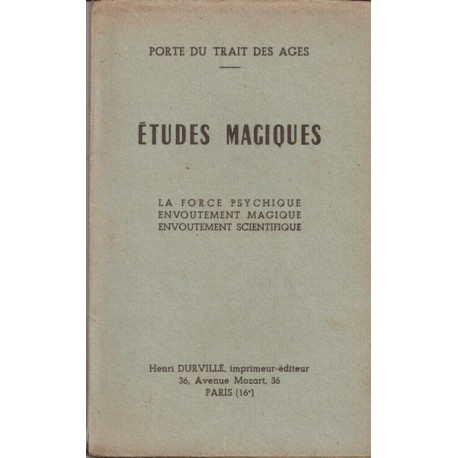 Études magiques