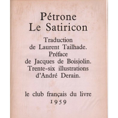 Le Satyricon