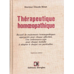 Thérapeutique homoepathique