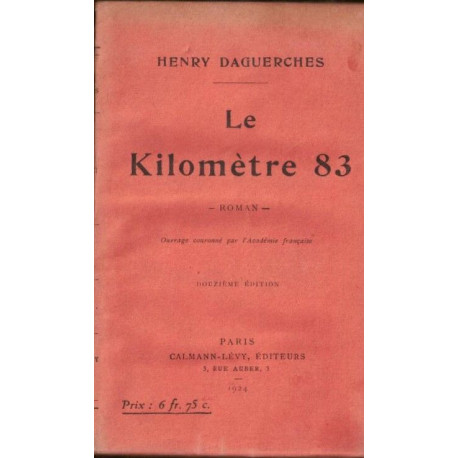 Le kilomètre 83