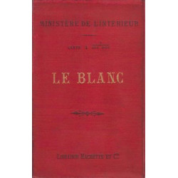 Le Blanc carte au 1/100000