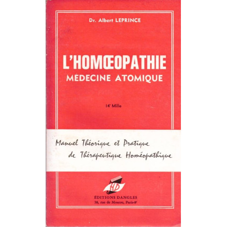 L'homoeopathie médecine atomique