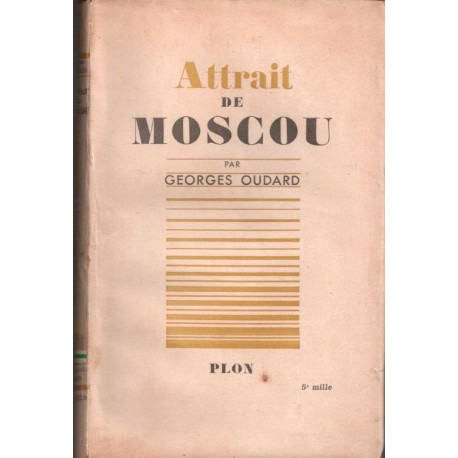 Attrait de Moscou ( Dédicacé )