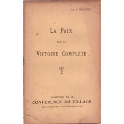 La paix par la victoire complète