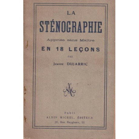 La sténographie