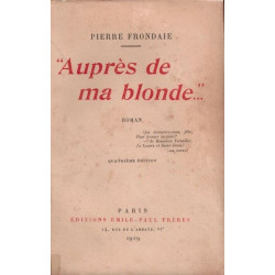 Aupres de ma blonde