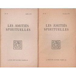 Les amitiés spirituelles n° 87 et 88