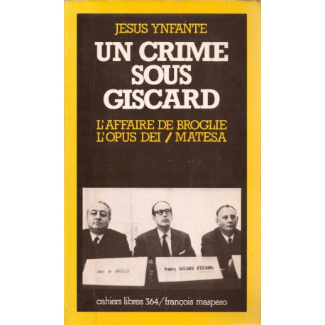 Un crime sous Giscard