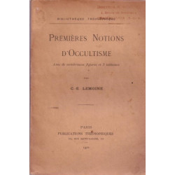 Premières notions d'Occultisme