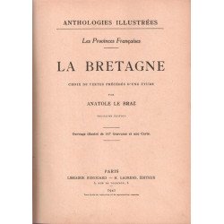 La Bretagne choix de textes précédés d'une étude