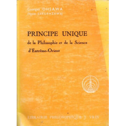 Principe unique de la philosophie et de la science d'Extrême-Orient