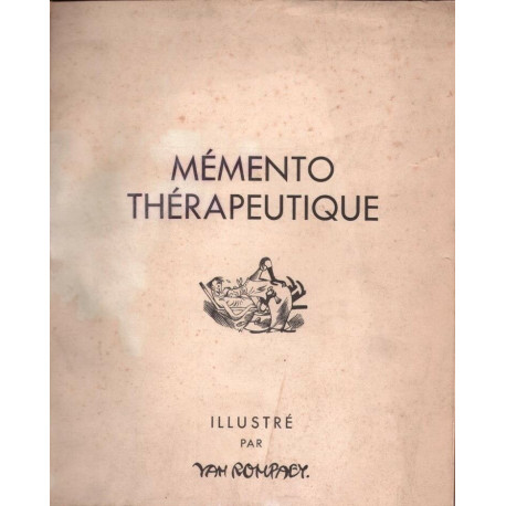 Memento thérapeutique illustré par Van Rompaey