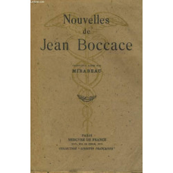 Nouvelles de Jean Boccace. Traduction libre par Mirabeau