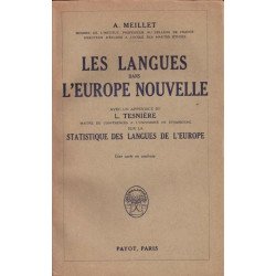 Les langues dans l'Europe nouvelle