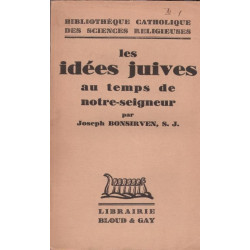 Les idées juives au temps de Notre-Seigneur