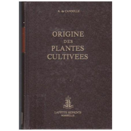 Origine des plantes cultivées