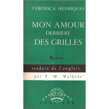 Mon amour derrière des grilles