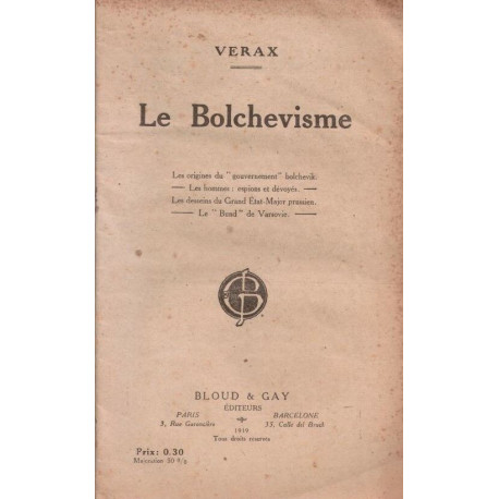 Le Bolchévisme