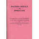 MATERIA MEDICA IN MINIATURE A SUPPLEMENT TO THE TEXT BOOKS A SMALL...